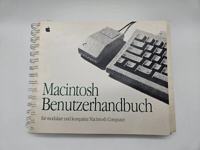 Apple Macintosh Benutzerhandbuch deutsch 1991 Handbuch Anleitung - Bild 1 von 4