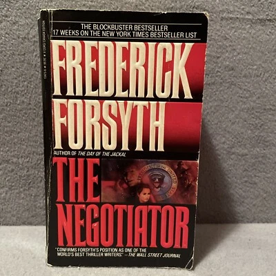 The Negotiator By Frederick Forsyth (1990 Edition Mass Market Paperback) - Image 1 of 4