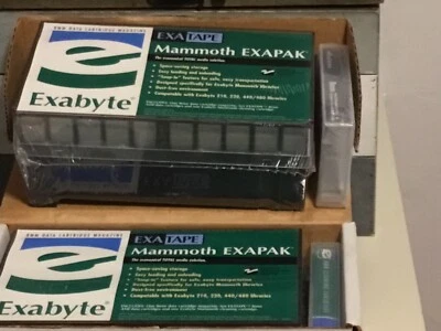 Exabyte Mammoth Exapak 8mm Data Cartridge Magazine  170mAME #306689-001 - Image 1 of 3