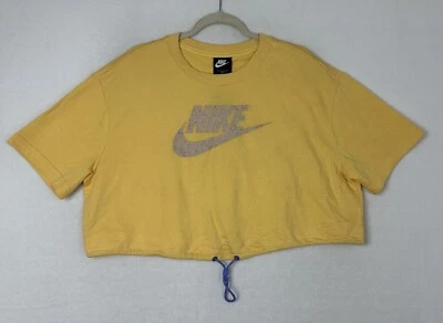 Camiseta para mujer Nike Icon Clash Topacio gráfico dorado (DD2086-795) talla XL NUEVA CON ETIQUETAS Foto 1 de 4