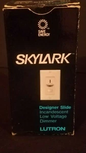 Lutron Skylark SLV-603P-WH WHITE 3-Way Dimmer Light Switch Magnetic Low-Voltage - Picture 1 of 3