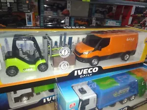 Iveco Daily Cargo Van Toy with Agille Forklift from Brazil - Picture 1 of 3
