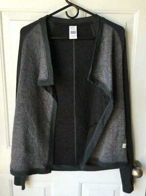 Cárdigan VSX Sport Victoria’s Secret Gris Diamante Frente Abierto Para Mujer Talla XS Foto 1 de 4