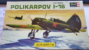 1964 Revell Polikarpov I-16 H-635 1/72 NEU Open Box Modellbausatz - Bild 1 von 8