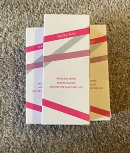 MARY KAY MASKING MINIS~LOT OF 5 SETS~179758~MOISTURE RENEWING & CHARCOAL MASK! - Picture 1 of 4