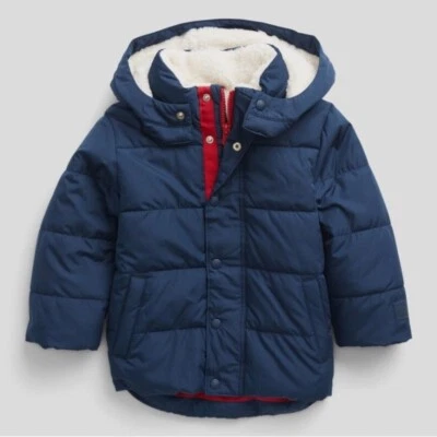 Chaqueta forrada GAP Recycled ColdControl Max Puffer Sherpa • talla 4 Foto 1 de 2