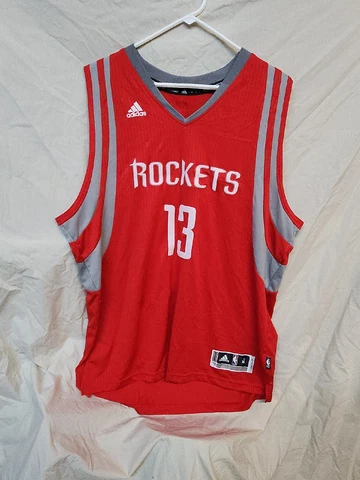 Adidas Houston Rockets Basketball Jersey James Harden Mens XL Cover