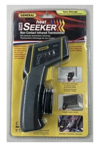 Non-Contact Infrared Thermometer 608° 8:1 5.98" L x 1.26" W General IRT207 - Picture 1 of 3