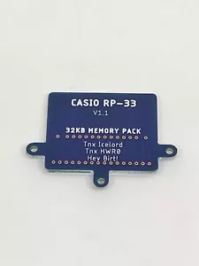 Módulo de memoria RP-33 (32Kb) compatible para calculadoras Casio FX-880P, FX-85 - Imagen 1 de 4