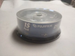 FUJIFILM DVD-RW 1x to 2x 4.7gb 120min 15 Disc Pack - Picture 1 of 8