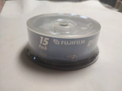 FUJIFILM DVD-RW  1x to 2x 4.7gb 120min 15 Disc Pack   - Image 1 of 4