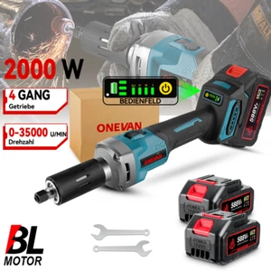 Akku-Geradschleifer Für Makita 18V Stabschleifer Fingerschleifer Schleifer 6MM - Bild 1 von 13