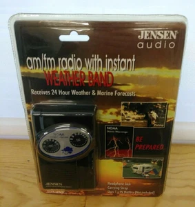 Jensen Audio Am/Fm W/ Instant Weather Band Radio Model MR-500 New in Package - Picture 1 of 8