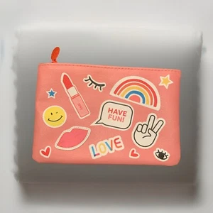 Ipsy Glam Kosmetiktasche | Kosmetiktasche | Reisetasche Reißverschluss Neu WOTAG HAVE FUN - Bild 1 von 3