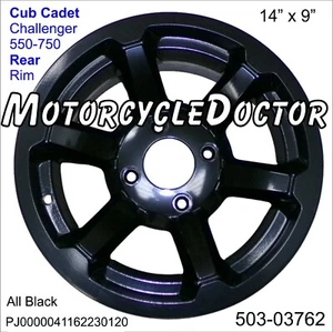 Rim Rear Wheel,6Spoke,14"x9",Cub Cadet,Challenger,MTD,550,750,2017-24,503-03762 - Picture 1 of 2