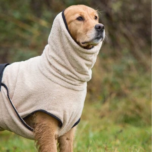 Fit4Dogs - Hundebademantel dryup cape Sand Trockencape Actionfactory