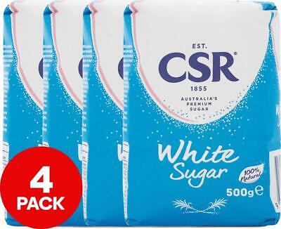 4 X CSR White Sugar 500g • 10$