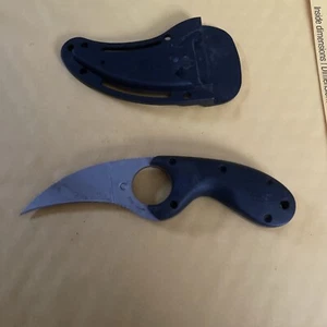 Columbia River CRKT 2500 BEAR Claw with sheath fixed blade RARE ( Q ) - Picture 1 of 7