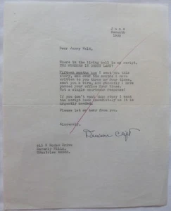 Carta firmada por Denison Clift, 7 de junio de 1958 - Imagen 1 de 8