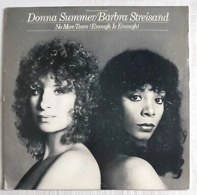 Donna Summer & Barbara Streisand No More Tears Enough Is Enough 12" Single 1979 Foto 1 de 4