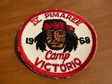 BSA, 1968 Pimaree IV at Camp Victorio patch, Conseil Catalina