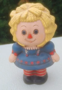 Rare Vintage Raggedy Ann Ceramic Doll Figurine - Picture 1 of 3