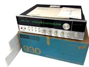 The Harman-Kardon HK-930 Twin Powered Receiver +OEM Box, Manual, Inserts - Video - Picture 1 of 13