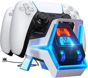 🔥Fenolical PS5 Controller Charger Station with 5V/3A AC Adapter for Dualsense🔥 - Picture 1 of 7