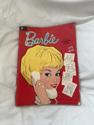 Vintage Barbie Coloring Book 1962 “Introducing Midge” Some Coloring - Image 1 of 4