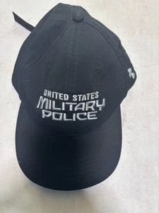 United States Military Police Underarmour Hat Black - Picture 1 of 4