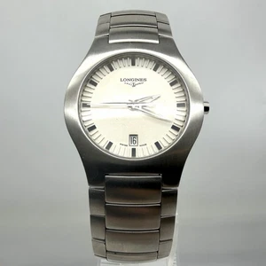 Longines Oposition L3.617.4 Uhr – 36 Mm Vintage Weißer Stahl - Bild 1 von 15