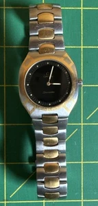 Mens Omega Seamaster Polaris 18K Gold & SS Multifunction Digital watch - Picture 1 of 24