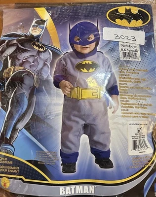 Рубины Бэтмен храбрый и смелый младенца ребенка Детский комбинезон костюм для Хэллоуина размер 0-6 M - Изображение 1 из 3