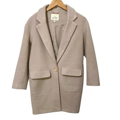 Chaquetón malva para mujer Elise talla pequeña Foto 1 de 4