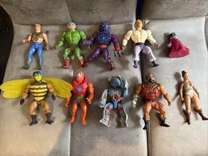 Master Of The Universe Figures Original MOTU x10 - Vintage 1980’s - Picture 1 of 22