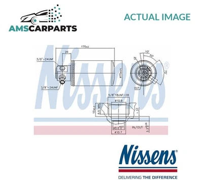 A/C AIR CONDITIONING DRYER 95230 NISSENS NEW OE REPLACEMENT - Image 1 of 4