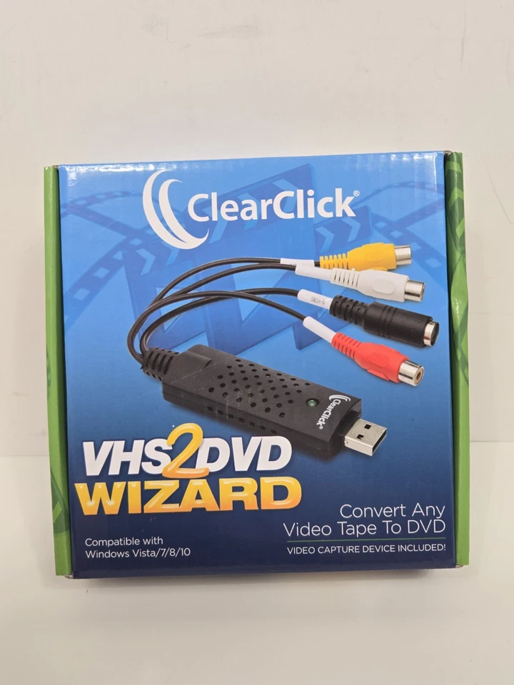 ClearClick VHS To DVD Wizard with USB Video Grabber - Image 1 of 4