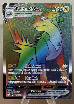 Boltund VMAX #267 2021 Pokemon Sword and Shield Fusion Strike - Image 1 of 2