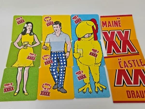 CASTLEMAINE XXXX AUSTRALIA Beer Brewery Coaster Lot Characters Swap Puzzle Set - Picture 1 of 12