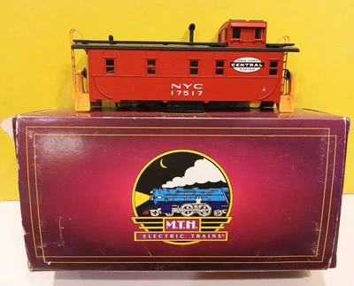 MTH NYC NUEVA YORK FURGÓN DE COLA DE ACERO OFFSET CENTRAL (sin camiones ni caja) ¡Carga plana! Foto 1 de 4