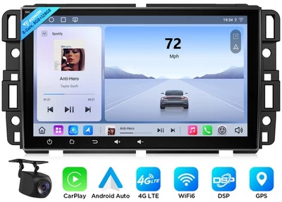Eonon GMX6S PRO Android 13 8+128 estéreo para automóvil GPS CarPlay WiFi para Chevy Silverado Foto 1 de 4