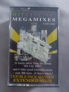 Hit City 1987 Mega Mixes Various Dance RARE 2x Tape Cassette Australia Set - Picture 1 of 12