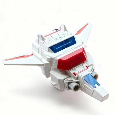 Transformers G1 Blokees Defender Version 05 Jetfire Skyfire Vehicle Model Kit - Image 1 of 4
