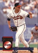 1994 Donruss Atlanta Braves Baseball Card #506 Mike Stanton
