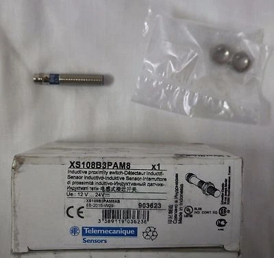 SENSOR SCHNEIDER ELECTRIC XS108B3PAM8, 2,5 MM, M8, 12-24VDC Foto 1 de 4