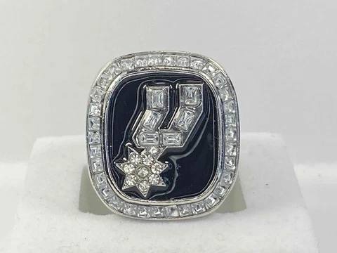 San Antonio Spurs Championship Ring - 1999 Finals Ring - Tim Duncan - No Box Cover
