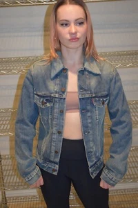 Levi's Vintage Clothing LVC 505 0217 Modern BIG E Denim Jean Jacket Size 36 - Picture 1 of 12