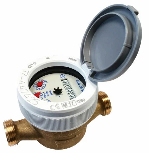 CONTATORE X ACQUA QUADRANTE BAGNATO 1/2* CON RACCORDI COD.25848 - Immagine 1 di 1