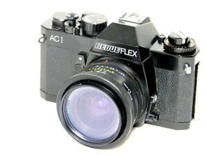 Revueflex AC 1 Spiegelreflexkamera Macro-Revuenon 1:3.5/28mm mit Tasche
