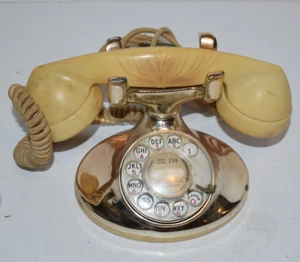 Rare Southwestern Bell Collectible 10 Millionth Gold Plated Telephone - Picture 1 of 10